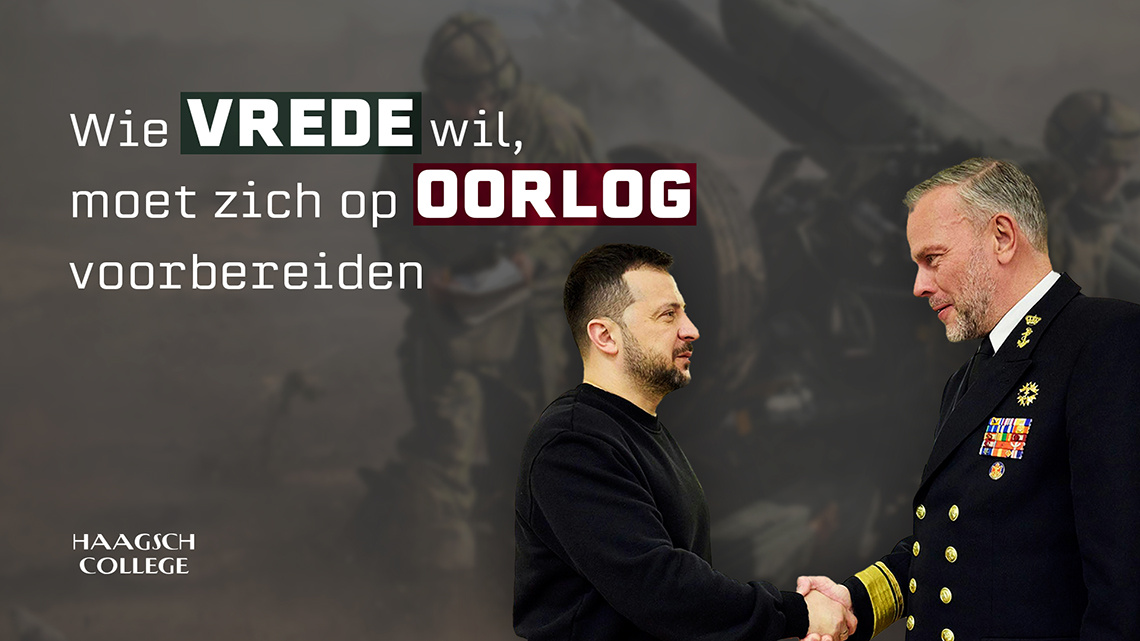 Wie vrede wil, moet zich op oorlog voorbereiden